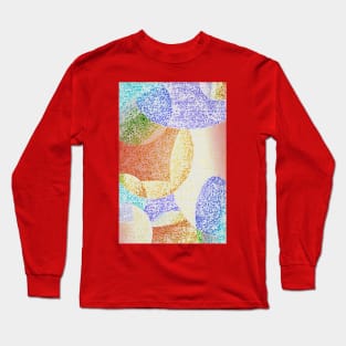 Translucent Mosaic Abstraction Long Sleeve T-Shirt